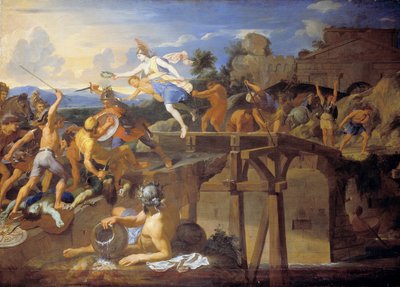 Horatius Cocles Defending the Bridge by Charles Le Brun